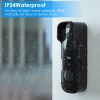 Wireless Smart Wi-Fi Video Doorbell Security Phone Doorbell Intercom Camera Two Way Audio Night Vision 1080P Motion Detection Battery Operated