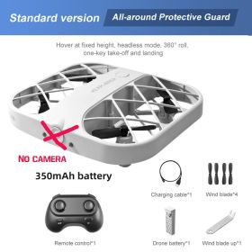 H107 Mini Drone Dron 8K 4K Quadcopter with Camera Real-Time Transmission Mini Pocket UFO Small Remote Control Plane Toy Boy (Color: No camera White)